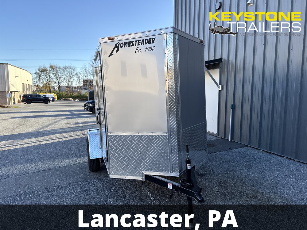 2026 Homesteader - 508IS - Silver Mist - 5x8 - 2,990#