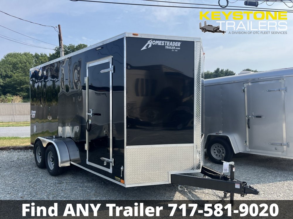 2025 Homesteader Trailers - 716IH - Black - 7x16 - 9,990#