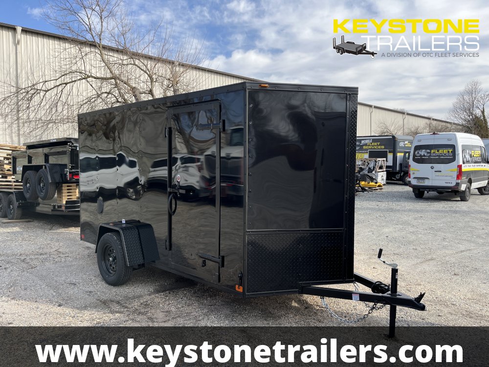 2025 Homesteader Trailers - 612IS - Black - 6x12 - 2,990#