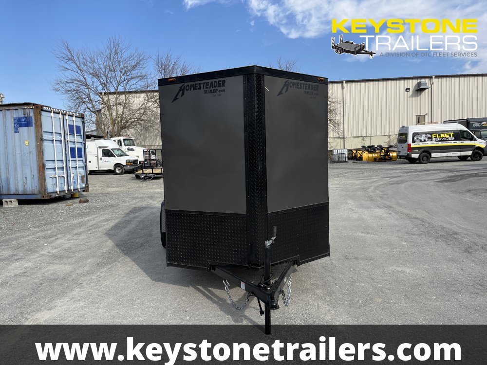 2025 Homesteader Trailers - 612IS - Gray - 6x12 - 2,990#