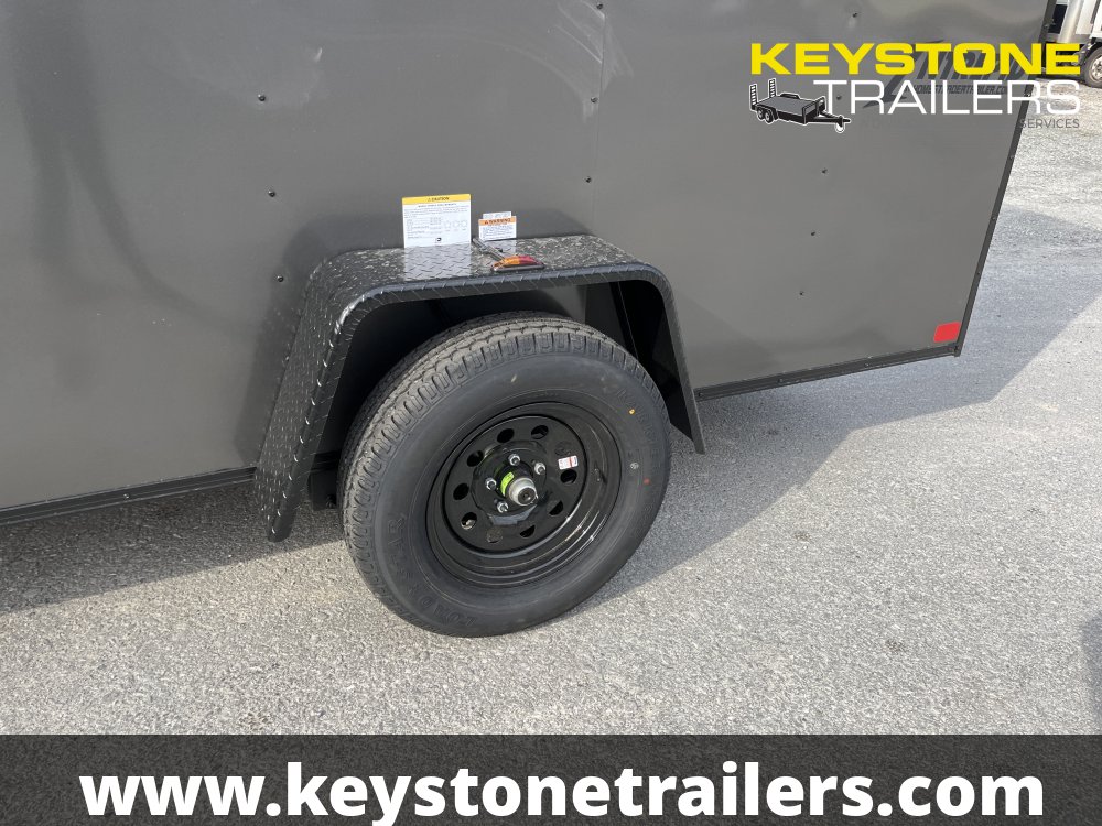 2025 Homesteader Trailers - 612IS - Gray - 6x12 - 2,990#