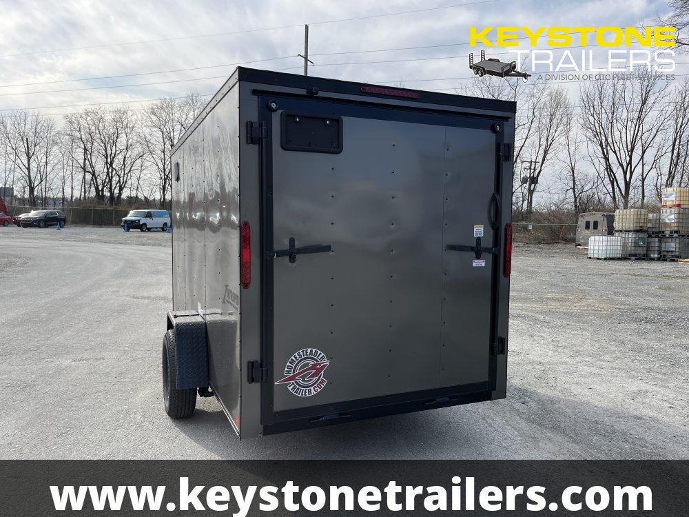 2025 Homesteader Trailers - 612IS - Gray - 6x12 - 2,990#