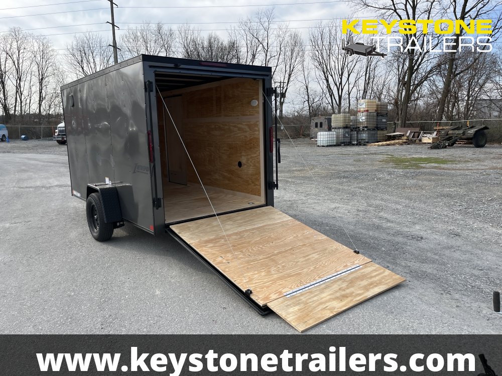 2025 Homesteader Trailers - 612IS - Gray - 6x12 - 2,990#