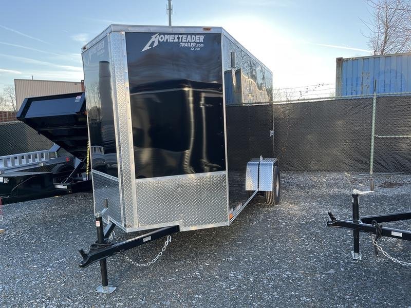 2024 Homesteader Trailers - 612IS - Black - 6x12 - 2,990#