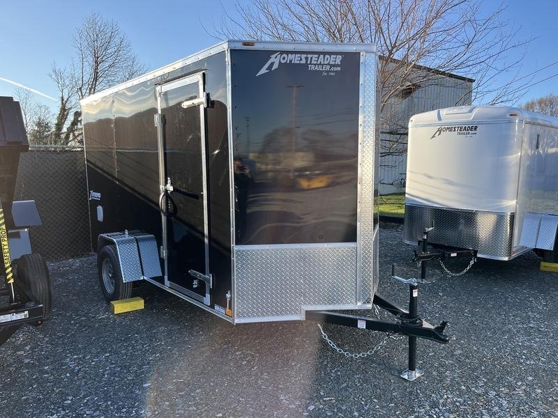 2024 Homesteader Trailers - 612IS - Black - 6x12 - 2,990#