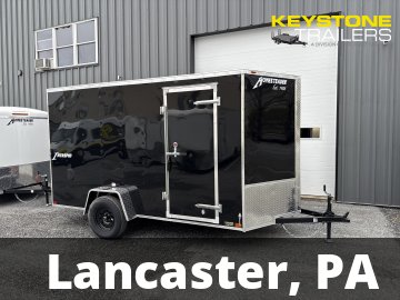 2026 Homesteader - 612IS - Black - 6x12 - 2,990#