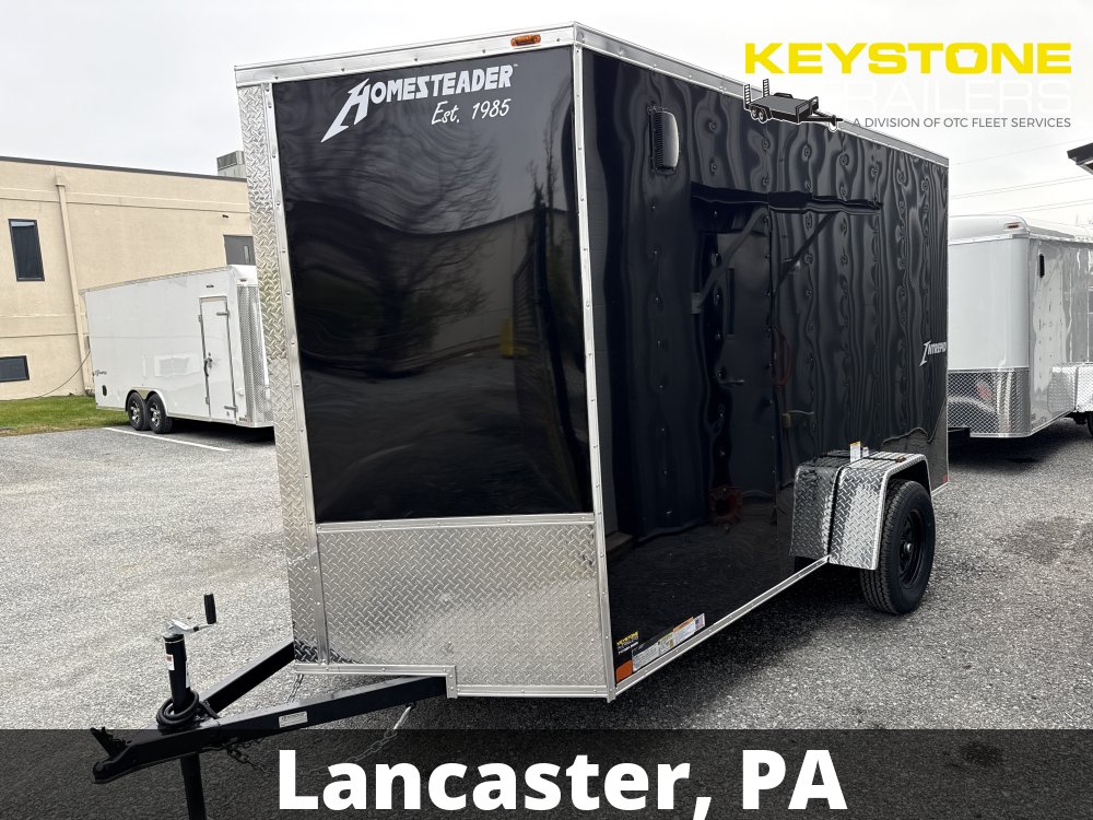 2026 Homesteader - 612IS - Black - 6x12 - 2,990#