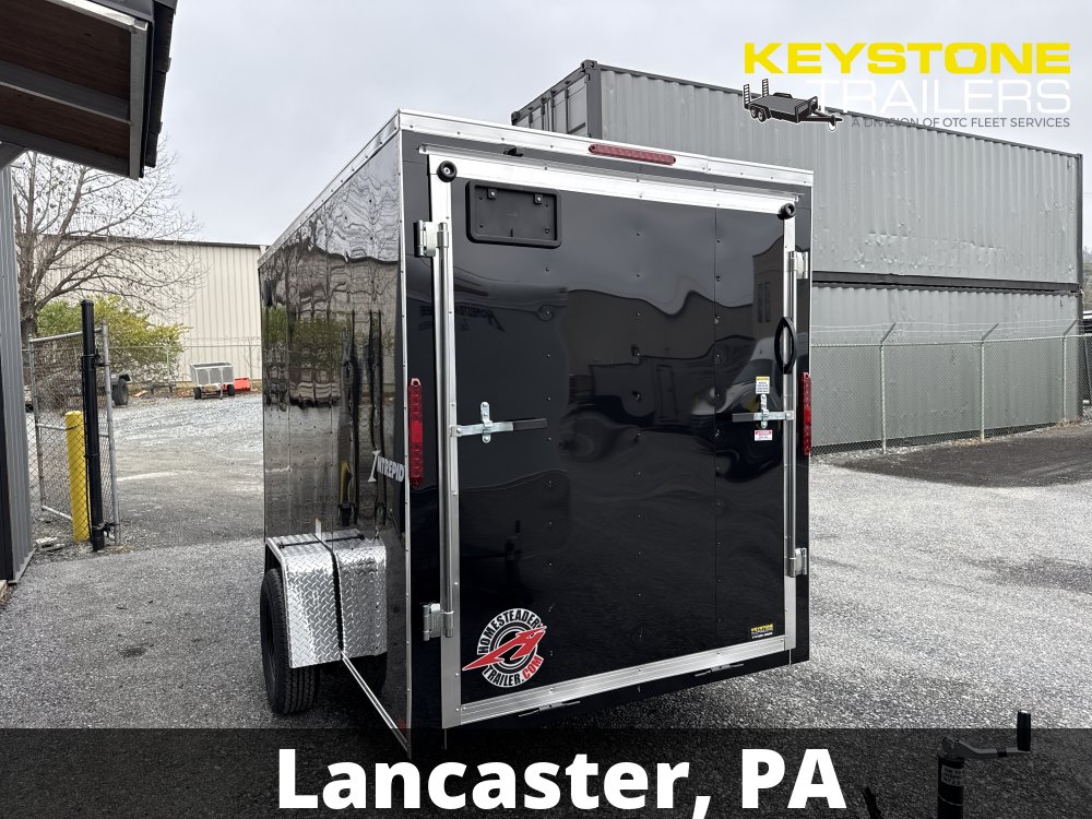 2026 Homesteader - 612IS - Black - 6x12 - 2,990#