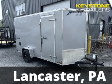 2027 Homesteader - 612IS - Silver Mist - 6x12 - 2,990#