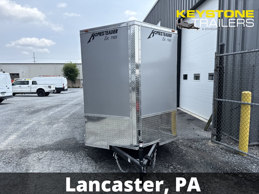 2027 Homesteader - 612IS - Silver Mist - 6x12 - 2,990#
