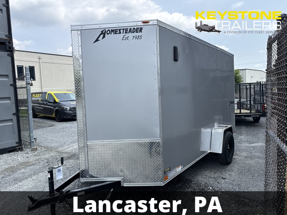 2027 Homesteader - 612IS - Silver Mist - 6x12 - 2,990#