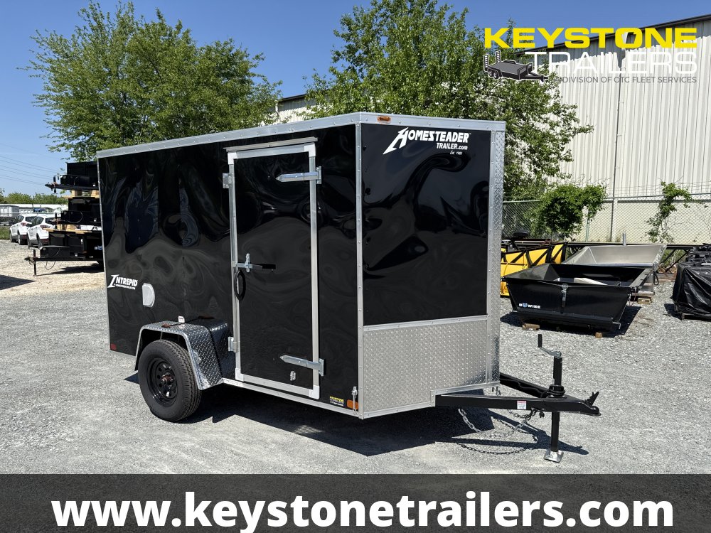 2025 Homesteader Trailers - 610IS - Black - 6x10 - 2,990#
