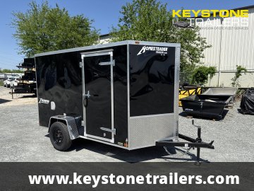 2025 Homesteader Trailers - 610IS - Black - 6x10 - 2,990#