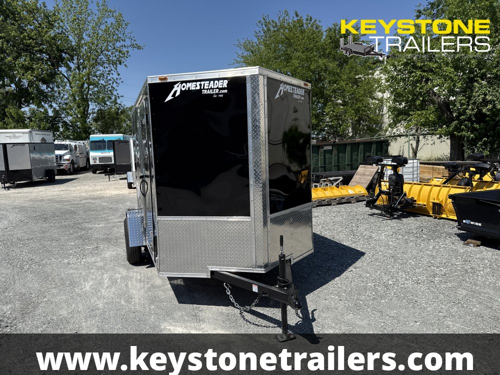 2025 Homesteader Trailers - 610IS - Black - 6x10 - 2,990#