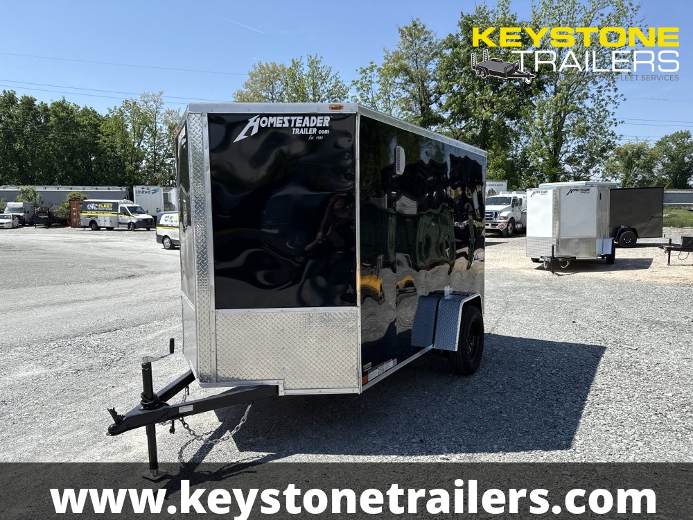 2025 Homesteader Trailers - 610IS - Black - 6x10 - 2,990#