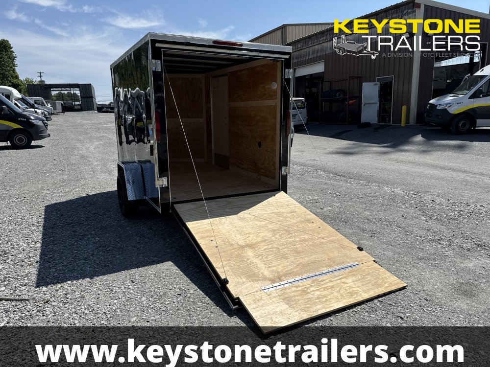 2025 Homesteader Trailers - 610IS - Black - 6x10 - 2,990#