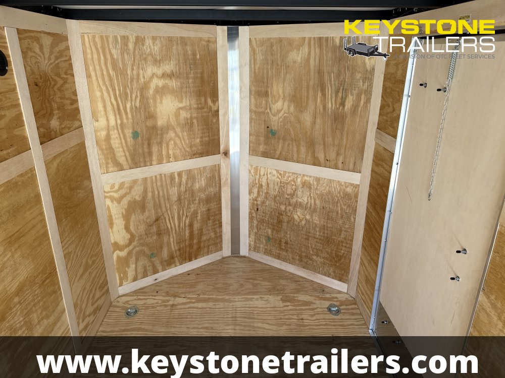 2025 Homesteader Trailers - 610IS - Black - 6x10 - 2,990#