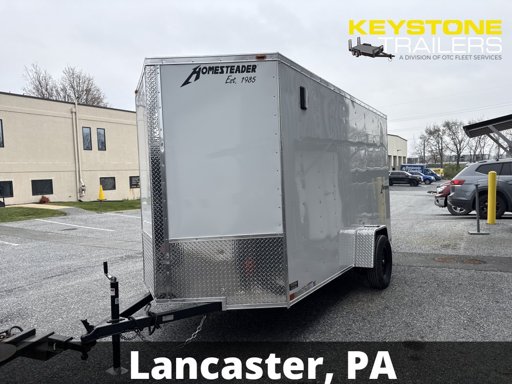 2026 Homesteader - 612IS - White - 6x12 - 2,990#
