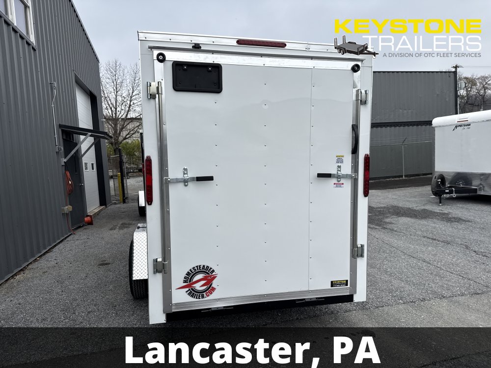 2026 Homesteader - 612IS - White - 6x12 - 2,990#