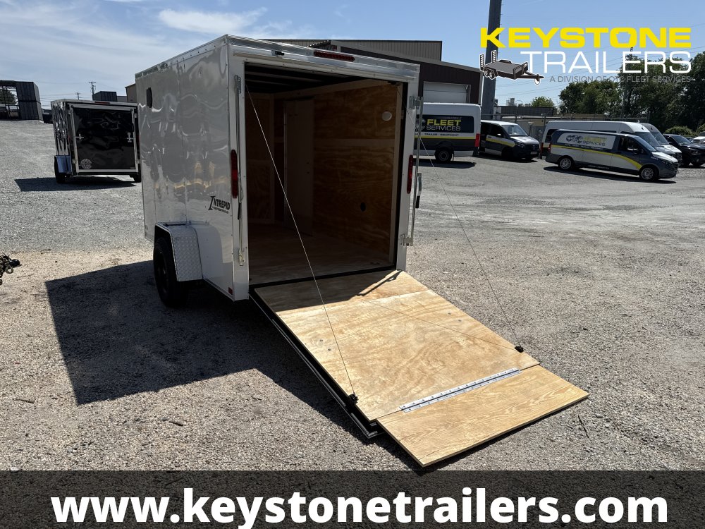 2025 Homesteader Trailers - 610IS - White - 6x10 - 2,990#