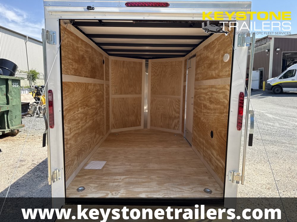 2025 Homesteader Trailers - 610IS - White - 6x10 - 2,990#