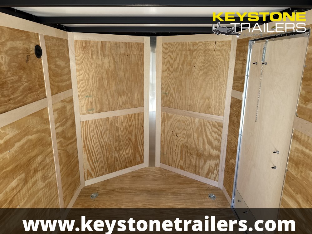 2025 Homesteader Trailers - 610IS - White - 6x10 - 2,990#