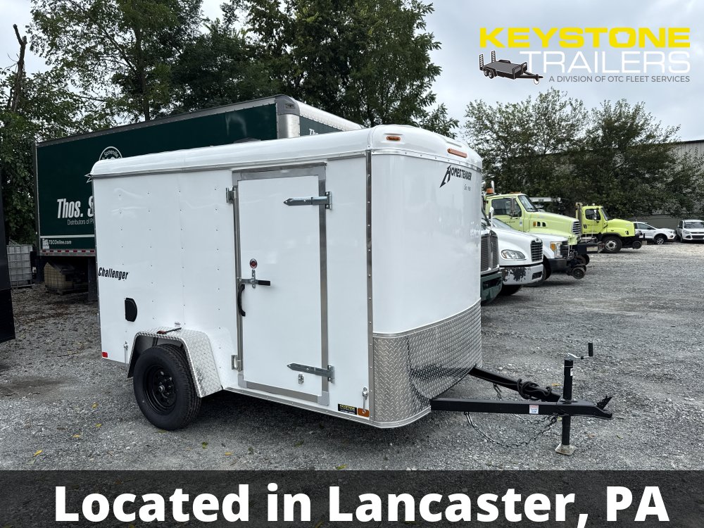 2026 Homesteader Trailers - 610CS - White - 6x10 - 2,990#