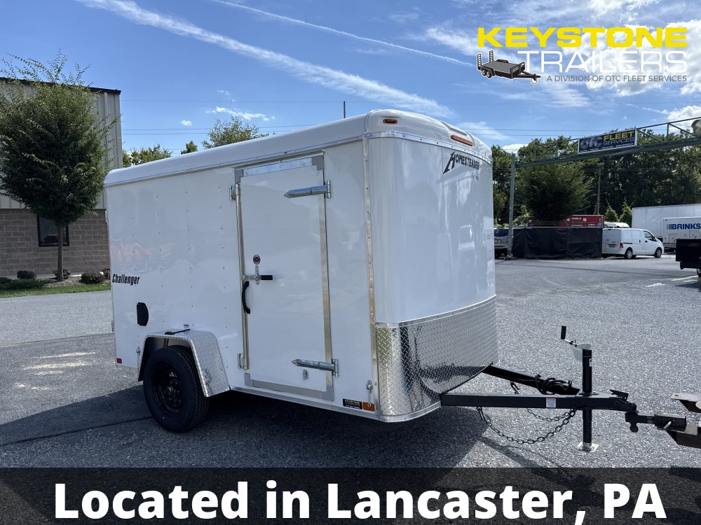 2026 Homesteader Trailers - 610CS - White - 6x10 - 2,990#