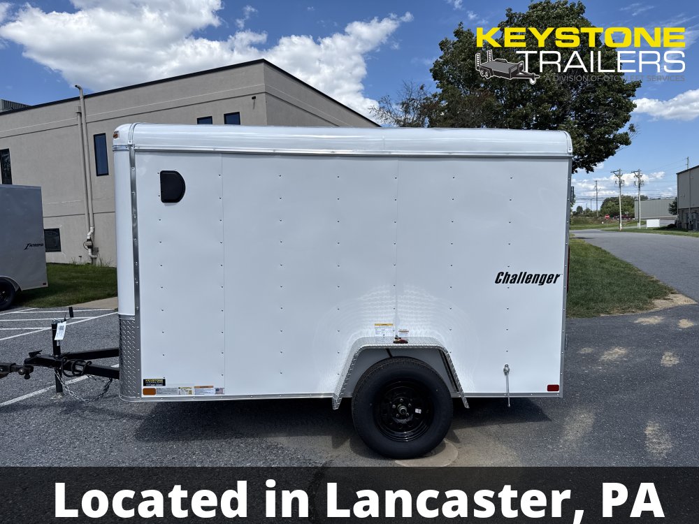 2026 Homesteader Trailers - 610CS - White - 6x10 - 2,990#
