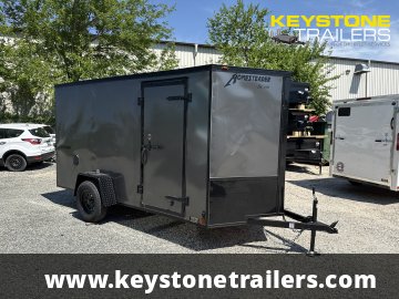 2025 Homesteader Trailers - 612IS - Gray - 6x12 - 2,990#