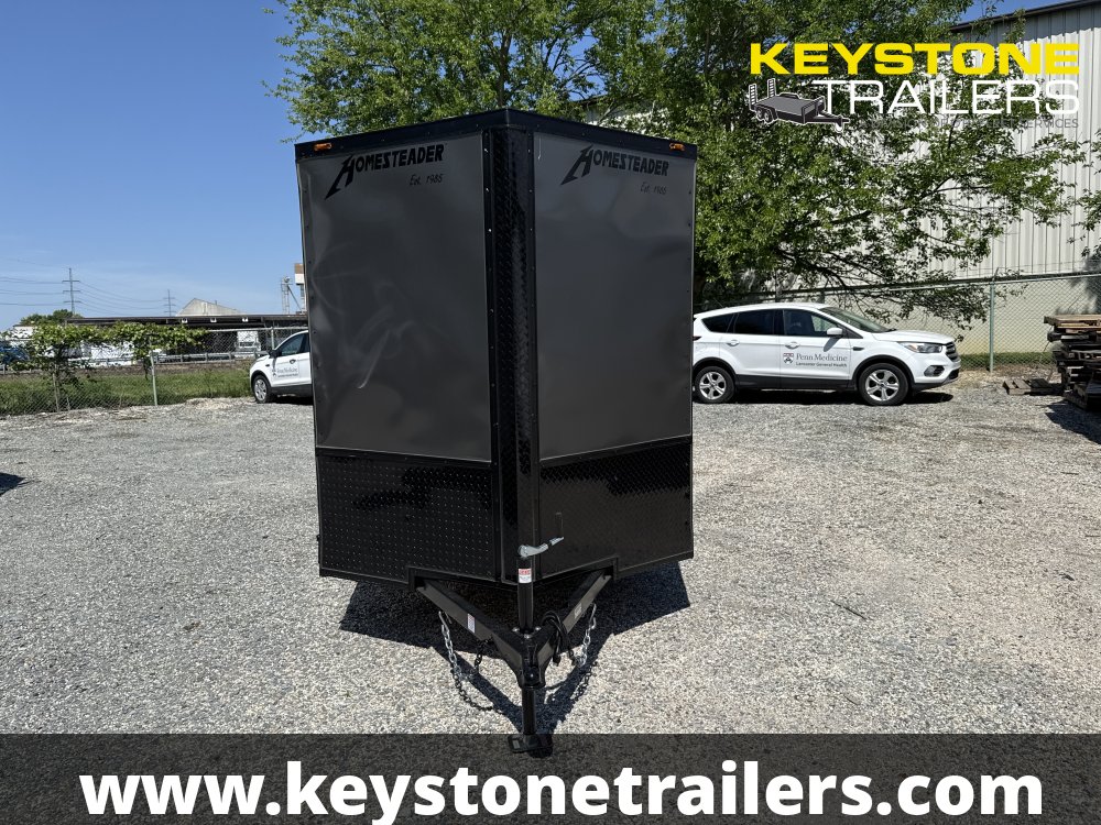 2025 Homesteader Trailers - 612IS - Gray - 6x12 - 2,990#