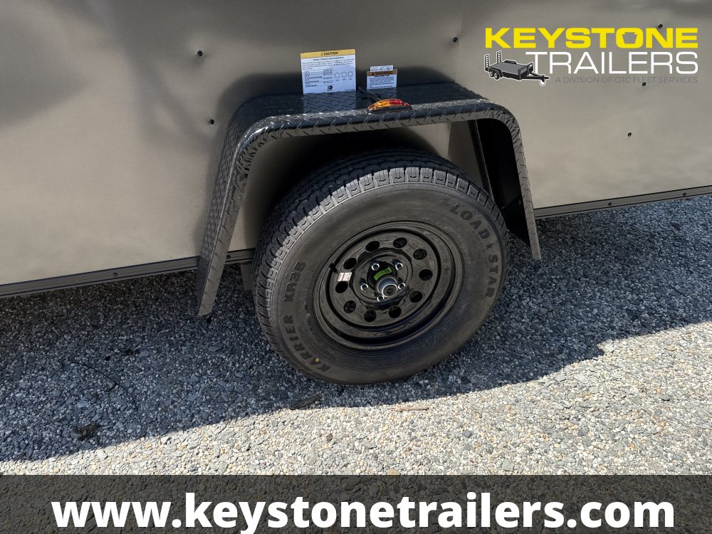 2025 Homesteader Trailers - 612IS - Gray - 6x12 - 2,990#