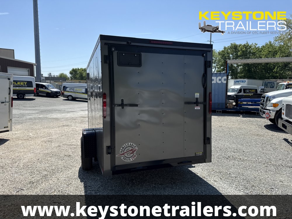2025 Homesteader Trailers - 612IS - Gray - 6x12 - 2,990#