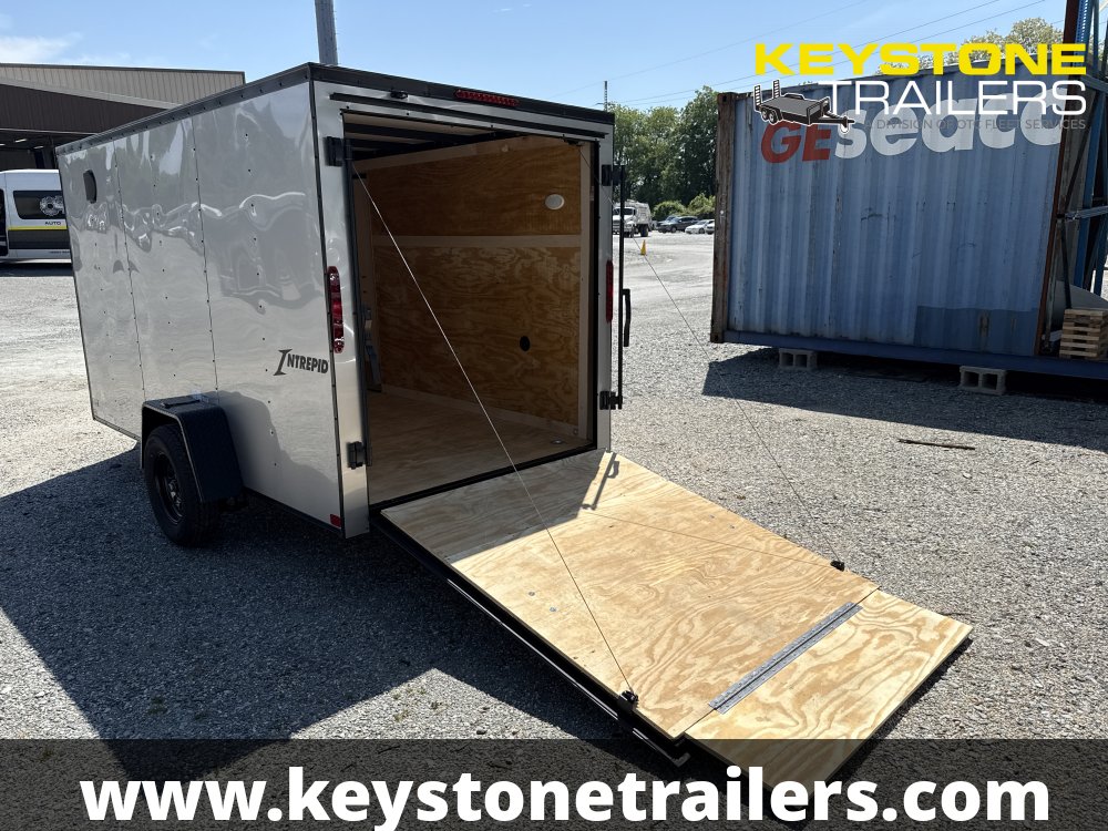 2025 Homesteader Trailers - 612IS - Silver Mist - 6x12 - 2,990#