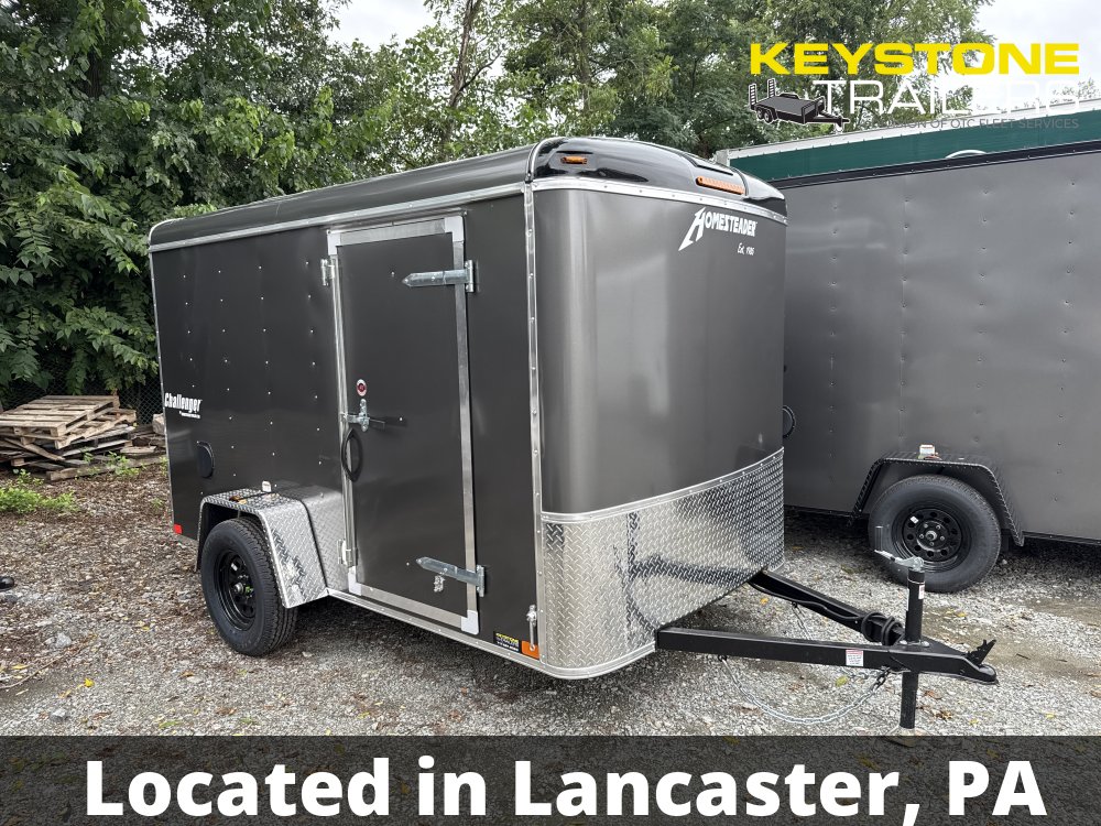 2026 Homesteader Trailers - 610CS - Gray - 6x10 - 2,990#