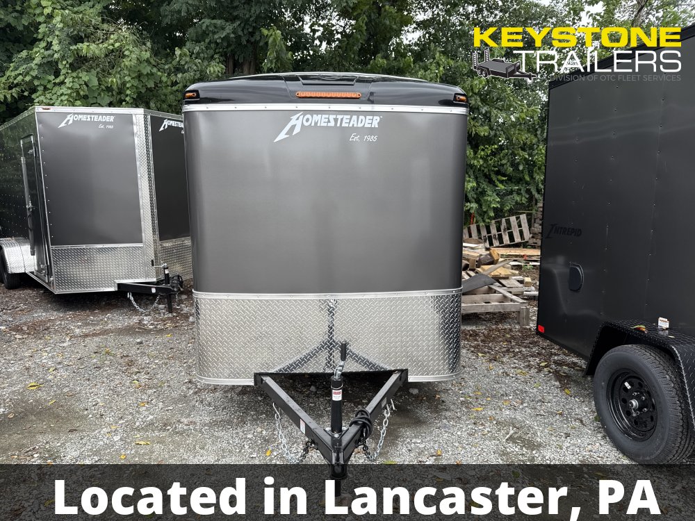 2026 Homesteader Trailers - 610CS - Gray - 6x10 - 2,990#