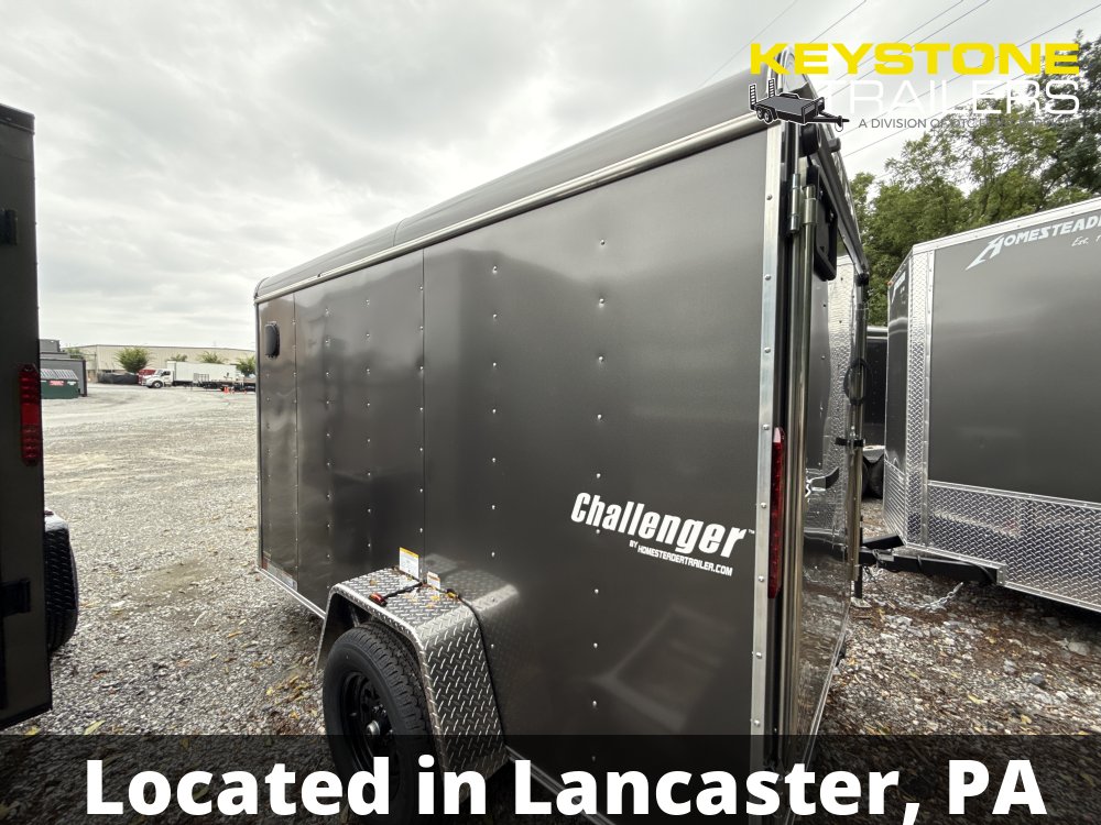 2026 Homesteader Trailers - 610CS - Gray - 6x10 - 2,990#