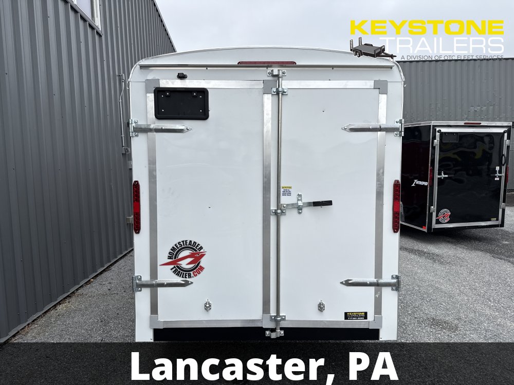 2026 Homesteader - 612CS - White - 6x12 - 2,990#