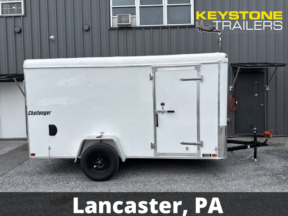 2026 Homesteader - 612CS - White - 6x12 - 2,990#