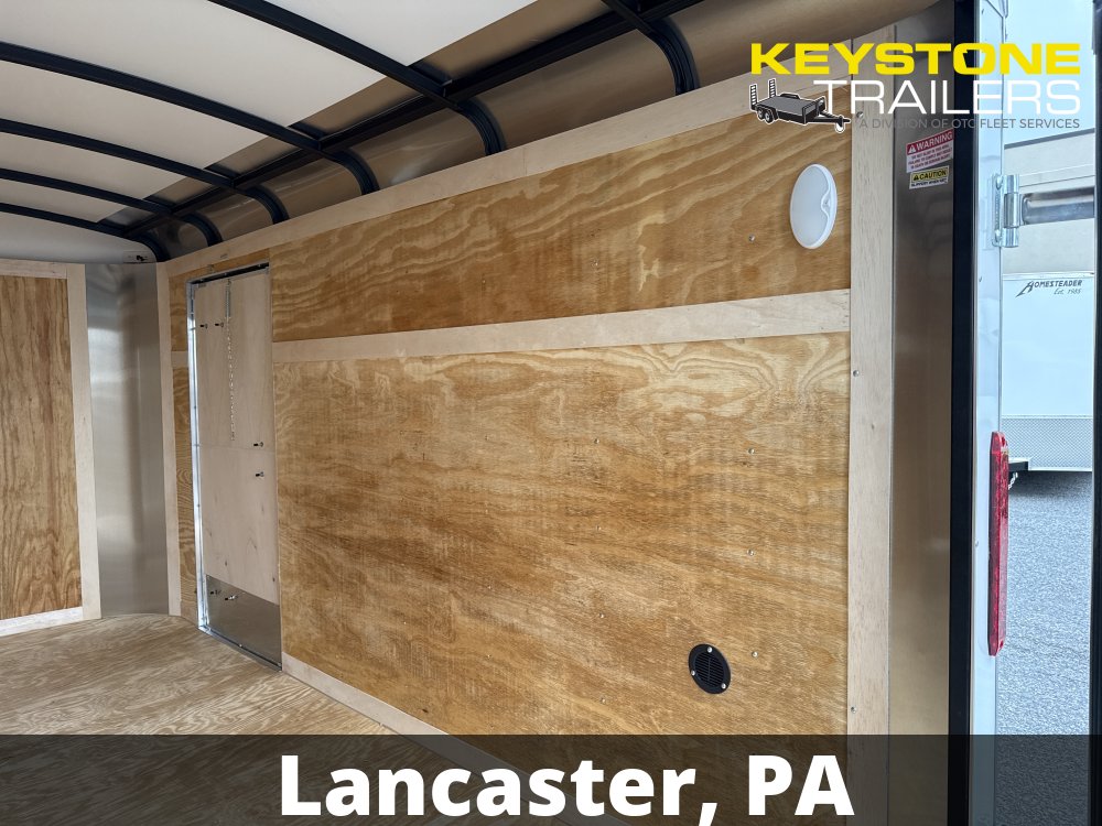 2026 Homesteader - 612CS - White - 6x12 - 2,990#