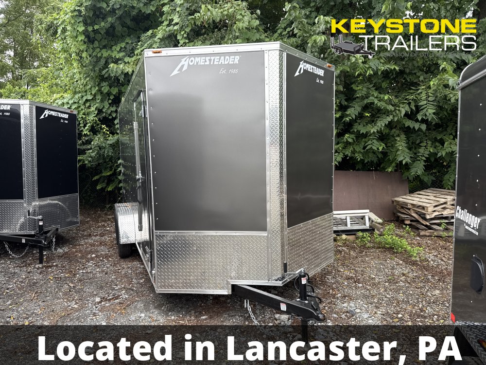 2026 Homesteader Trailers - 716IT - Silver Mist - 7x16 - 7,000#