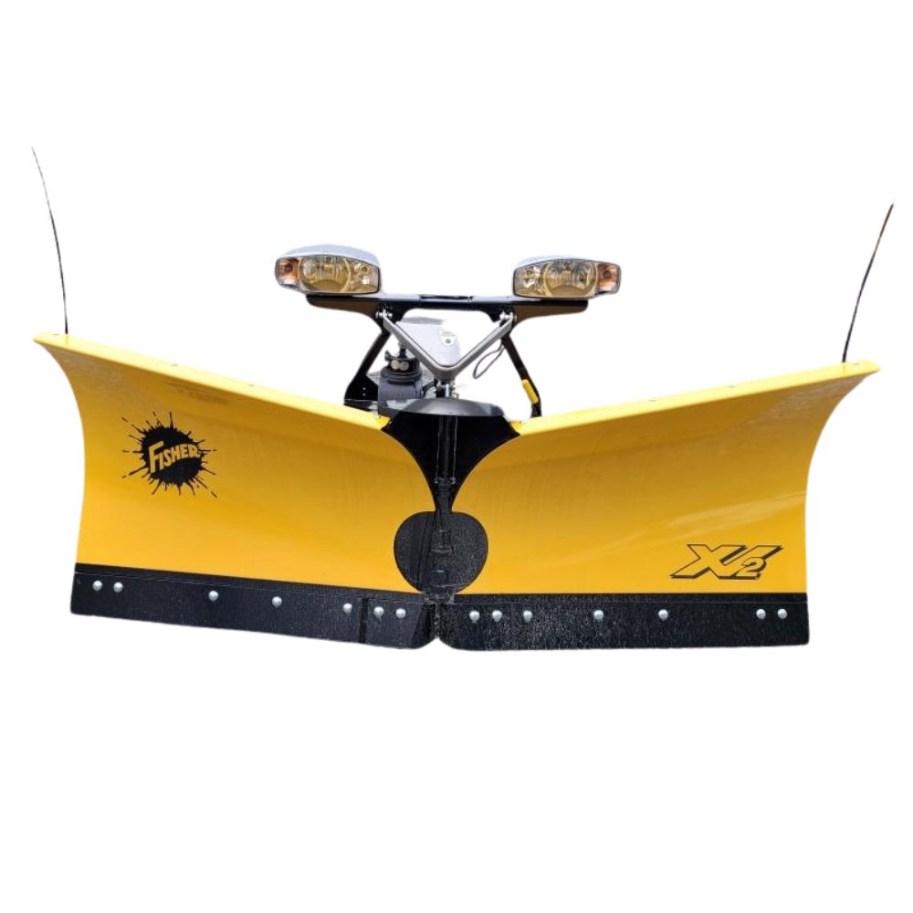 NEW Fisher 8.5' Mild Steel V-Plow (Installed & In-Stock)