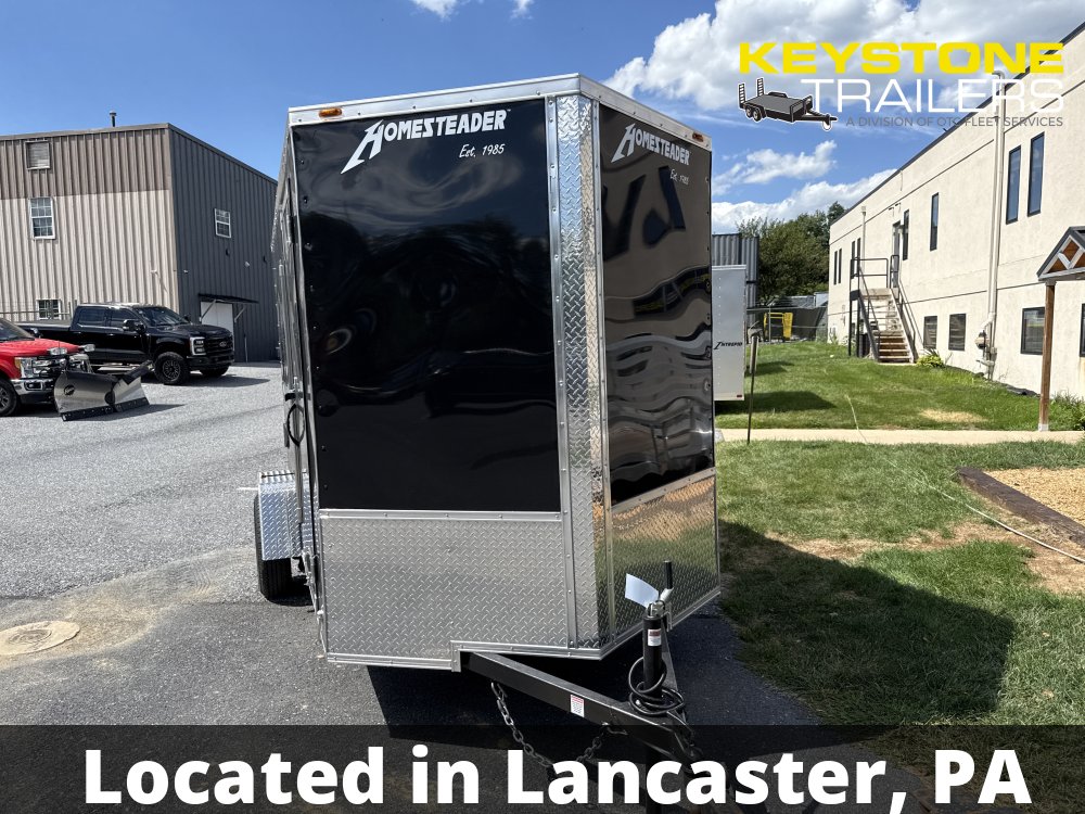 2026 Homesteader Trailers - 612IS - Black - 6x12 - 2,990#