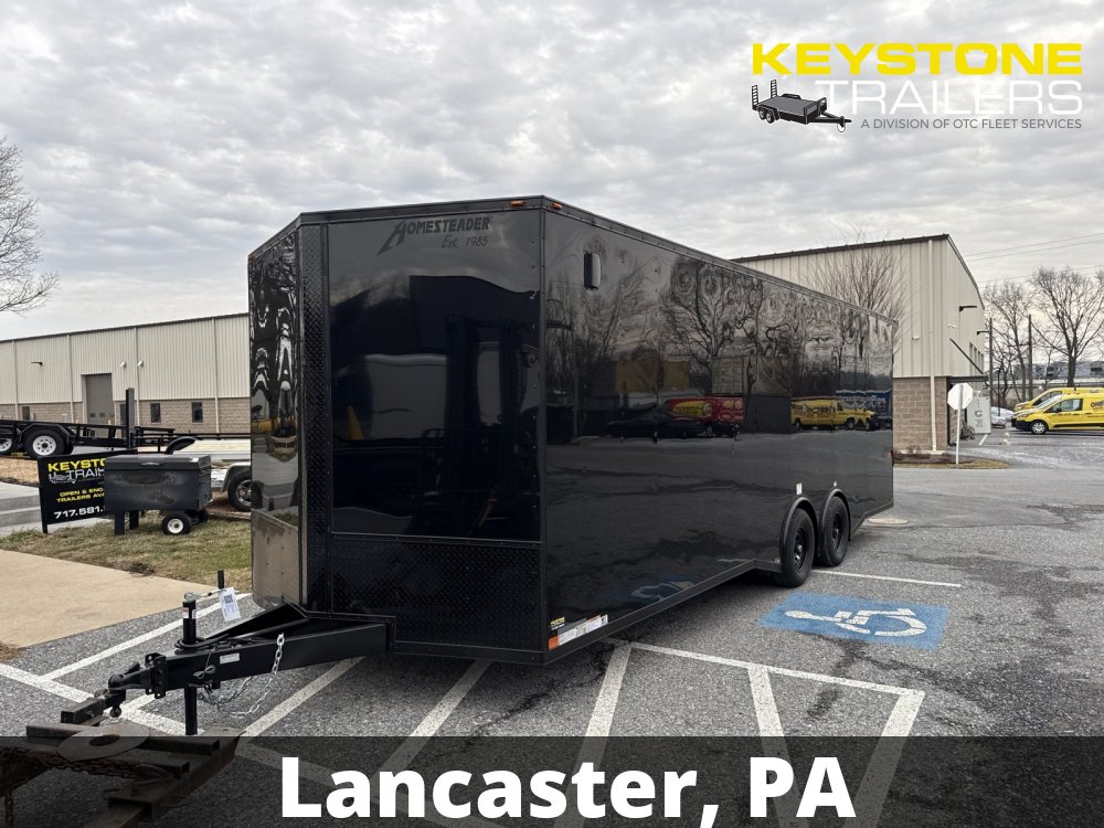 2026 Homesteader - 824IH - Black - 8.5x24 - 9,950#