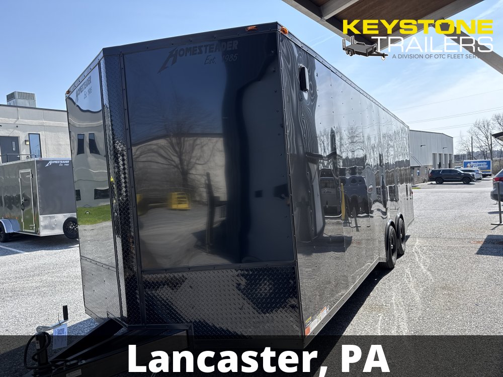 2026 Homesteader - 824IH - Black - 8.5x24 - 9,950#