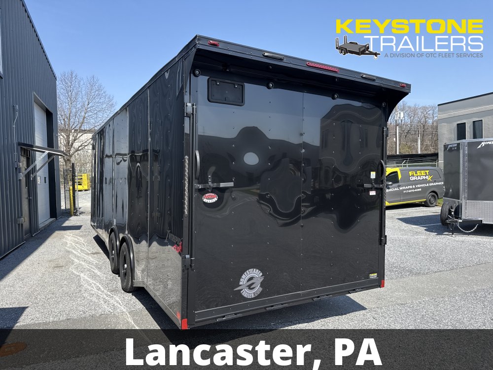 2026 Homesteader - 824IH - Black - 8.5x24 - 9,950#