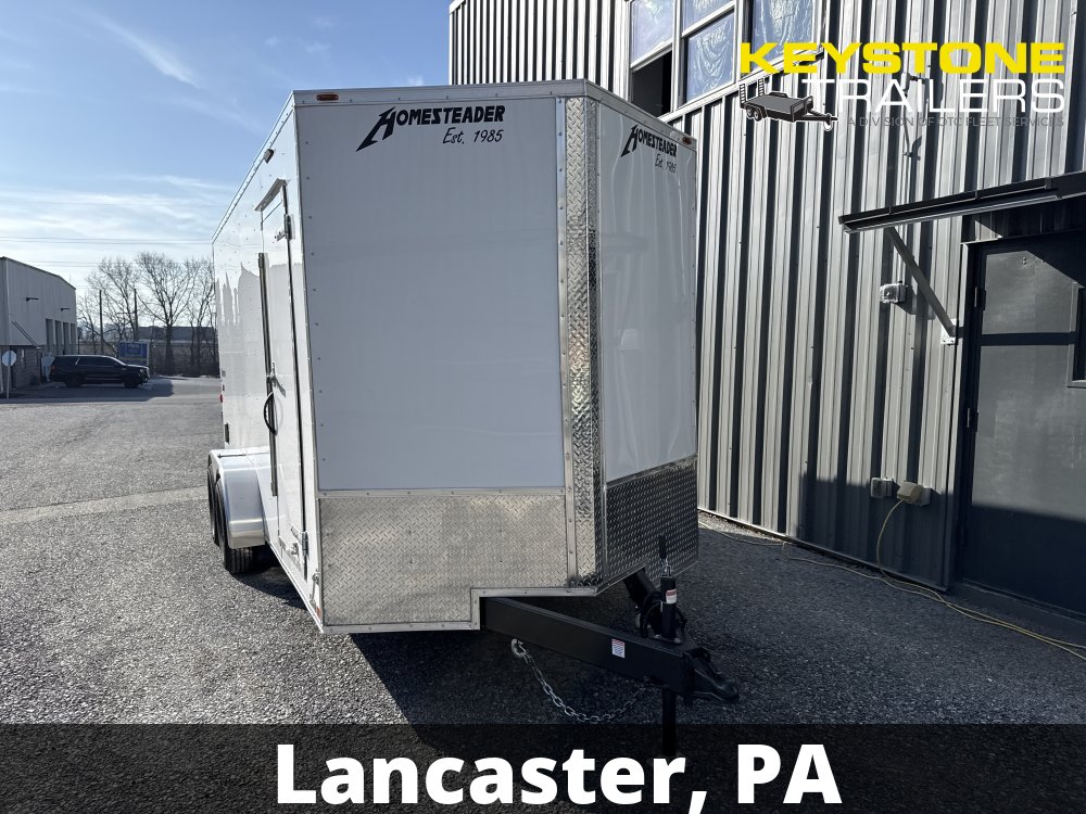 2026 Homesteader - 716IH - White - 7x16 - 9,950#