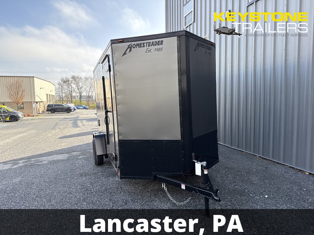 2026 Homesteader - 612IS - Gray - 6x12 - 2,990#