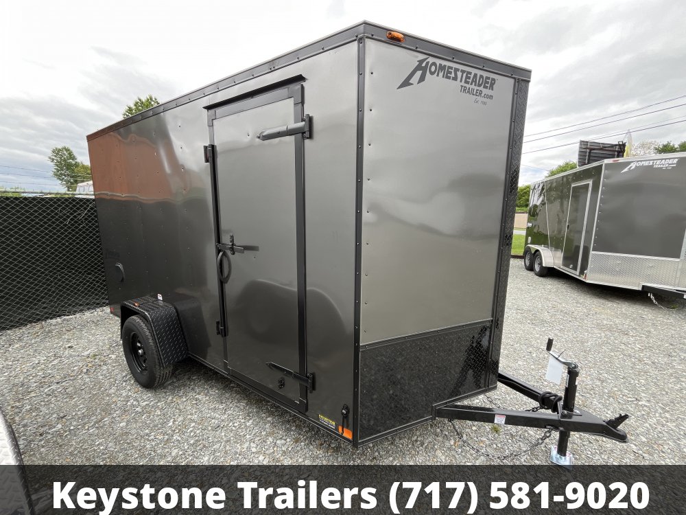 6x12 Homesteader Trailers Enclosed Cargo