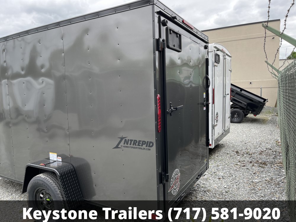 2024 Homesteader Trailers - 612IS - Gray - 6x12 - 2,990#